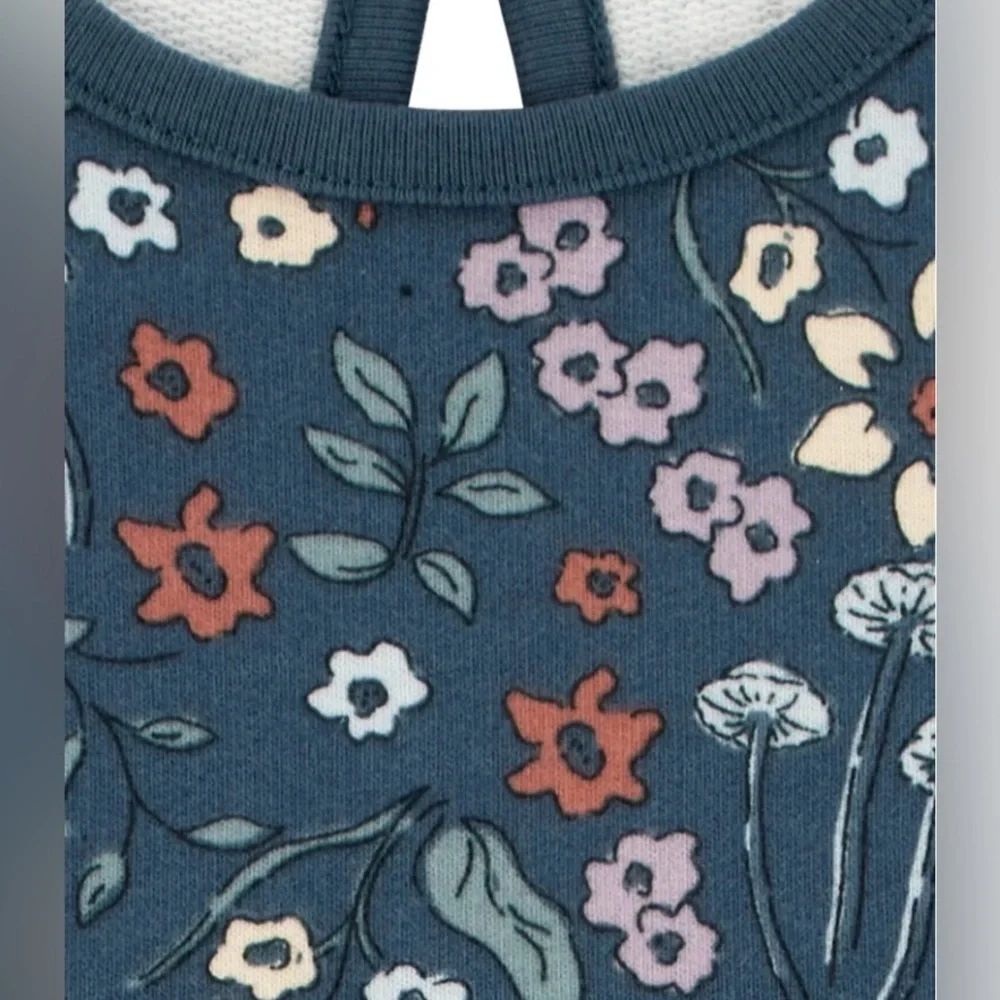 Carter's Navy Floral One Piece